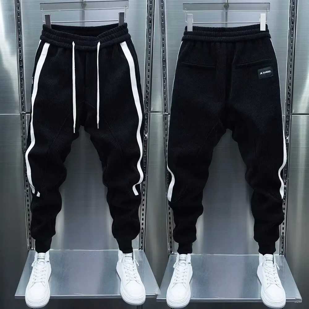 Spring Autumn Mens Trousers Korean Fashion Streetwear Joggers Pants Men Casual Men Clothing Elastic Waist Sweatpants MenXJ250904