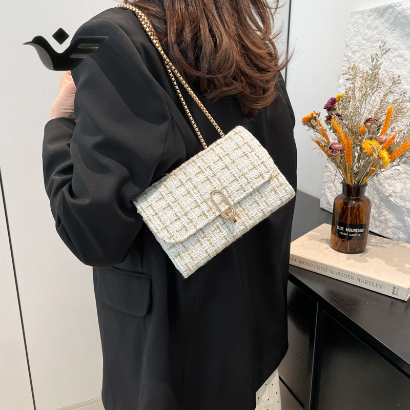 Feiyan Free Shipping New Designer Bag Luxury Shopping Bag Niche Handbag Small Square Bag Elegant Versatile Shoulder Bag Light Luxury Aesthetic Bag