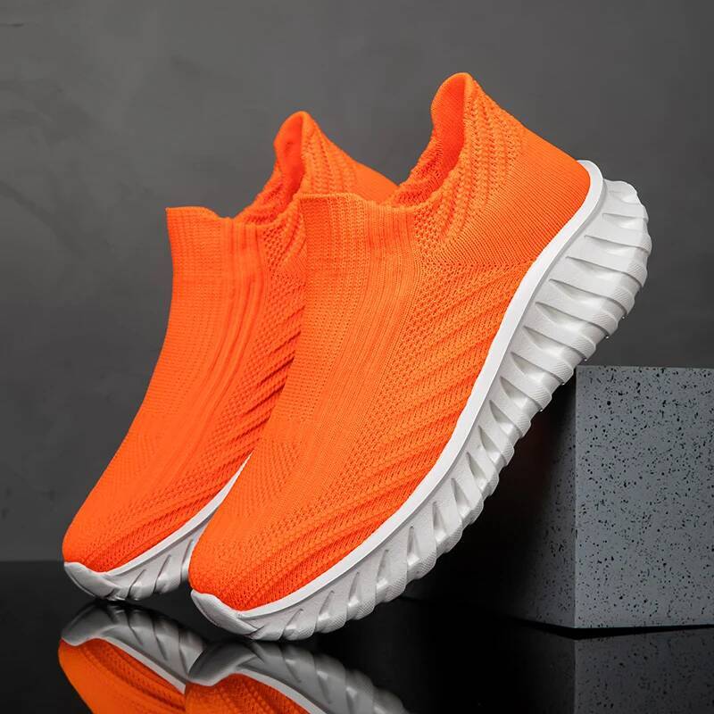 Unisex Socks Summer Platform Breathable Mesh Sneakers Fashion Casual Couple Soft Soles Non-slip Men's Shoes ddmysaturn
