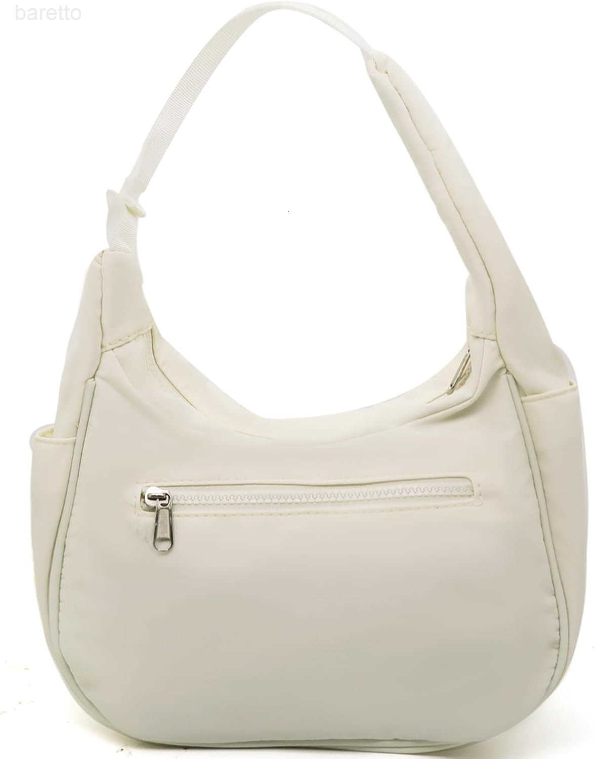 Puffer Crescent Shoulder Bag for Women Nylon Crescent Bag Trendy Crescent Sling Bag Small Tote Bags M250903