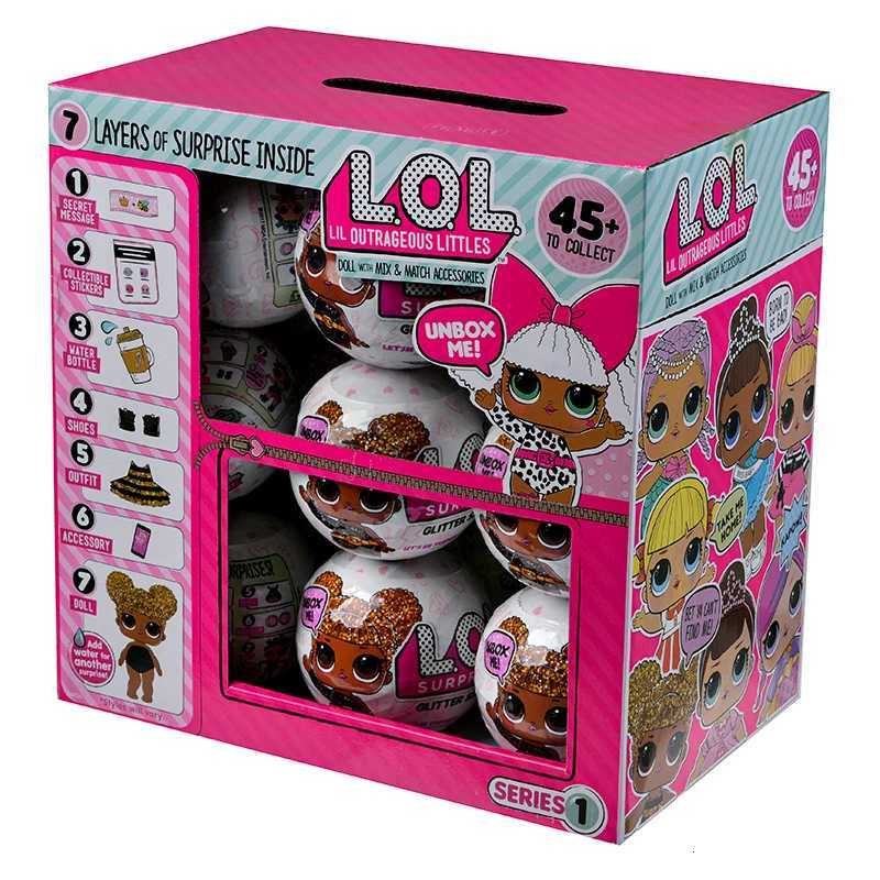 Original LOL Doll Disassemble Ball Fashion Series Doll Fashion Dressup Boy Girl Toy For Children Gift W250904