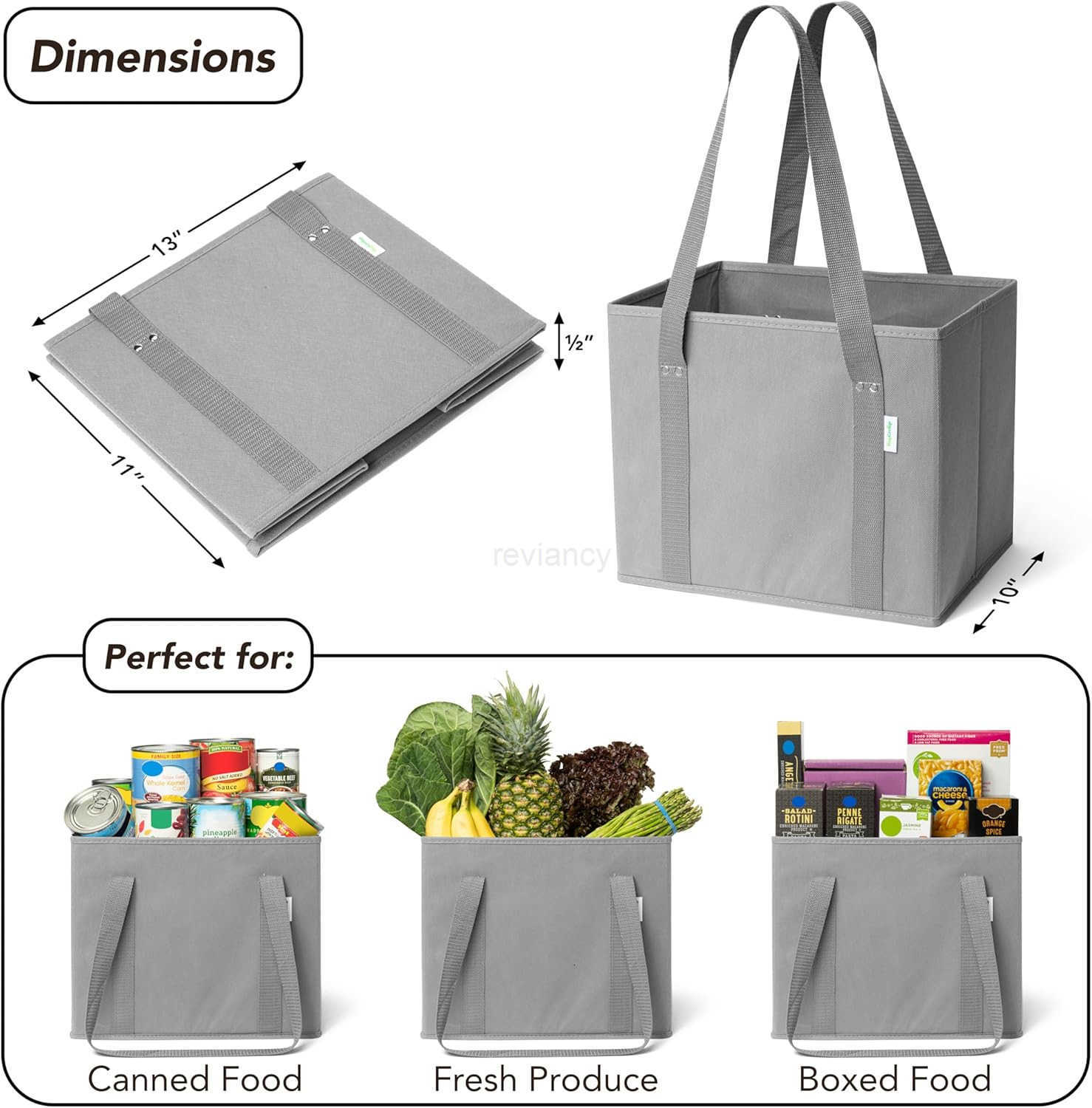 Reusable Grocery Bags or Shopping BagsW250904