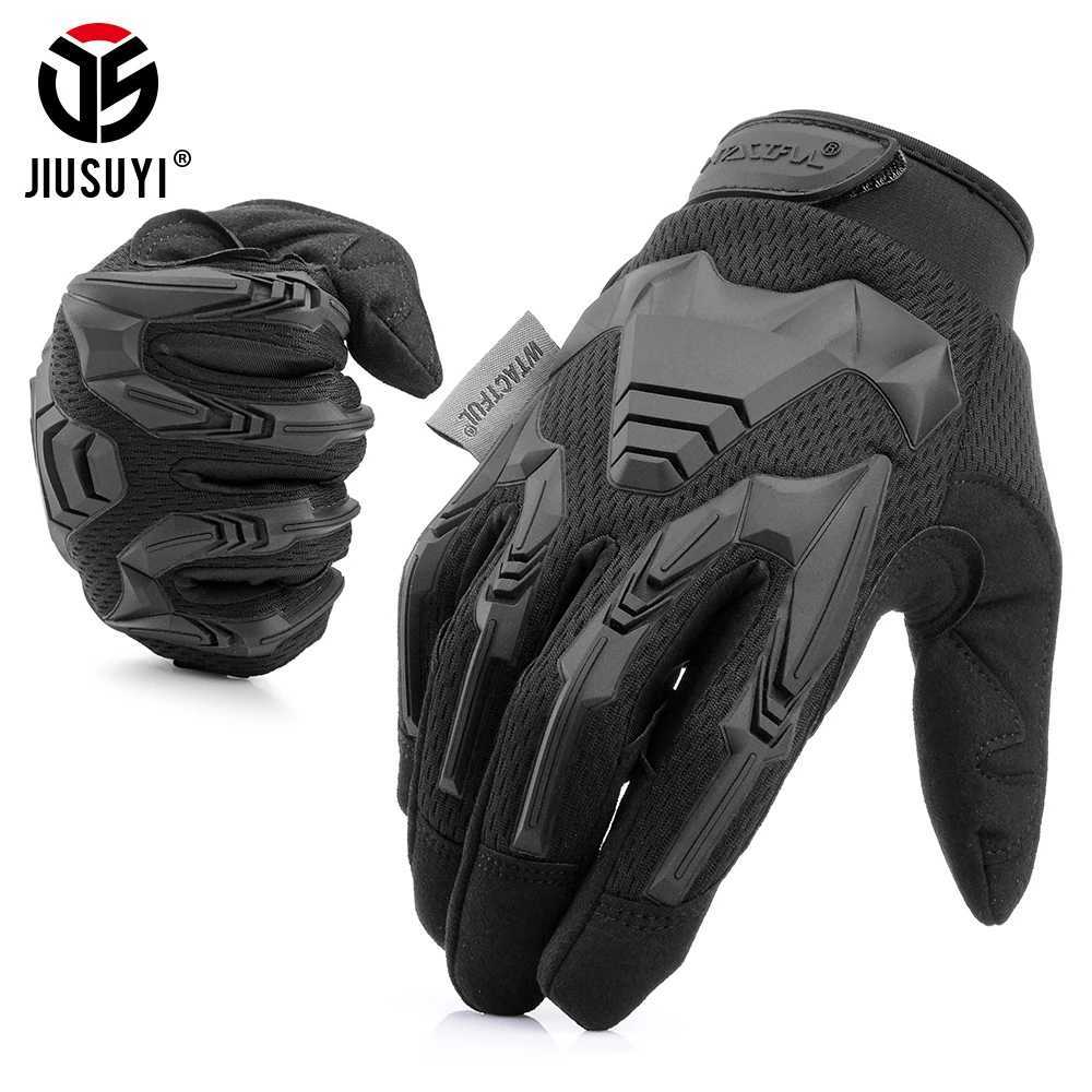 Tactical Gloves Touch Sceen Paintball Shooting Airsoft Combat Bicyc Rubber Protective AntiSkid Full Finger Glove Men WomenXJ250904