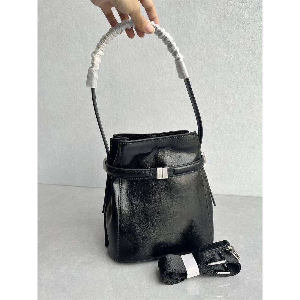 High Quali Cowhide Buet Faionable Handbag Single Oulder Crossbody Women's Bag Casual Simple Sle Leather Tote