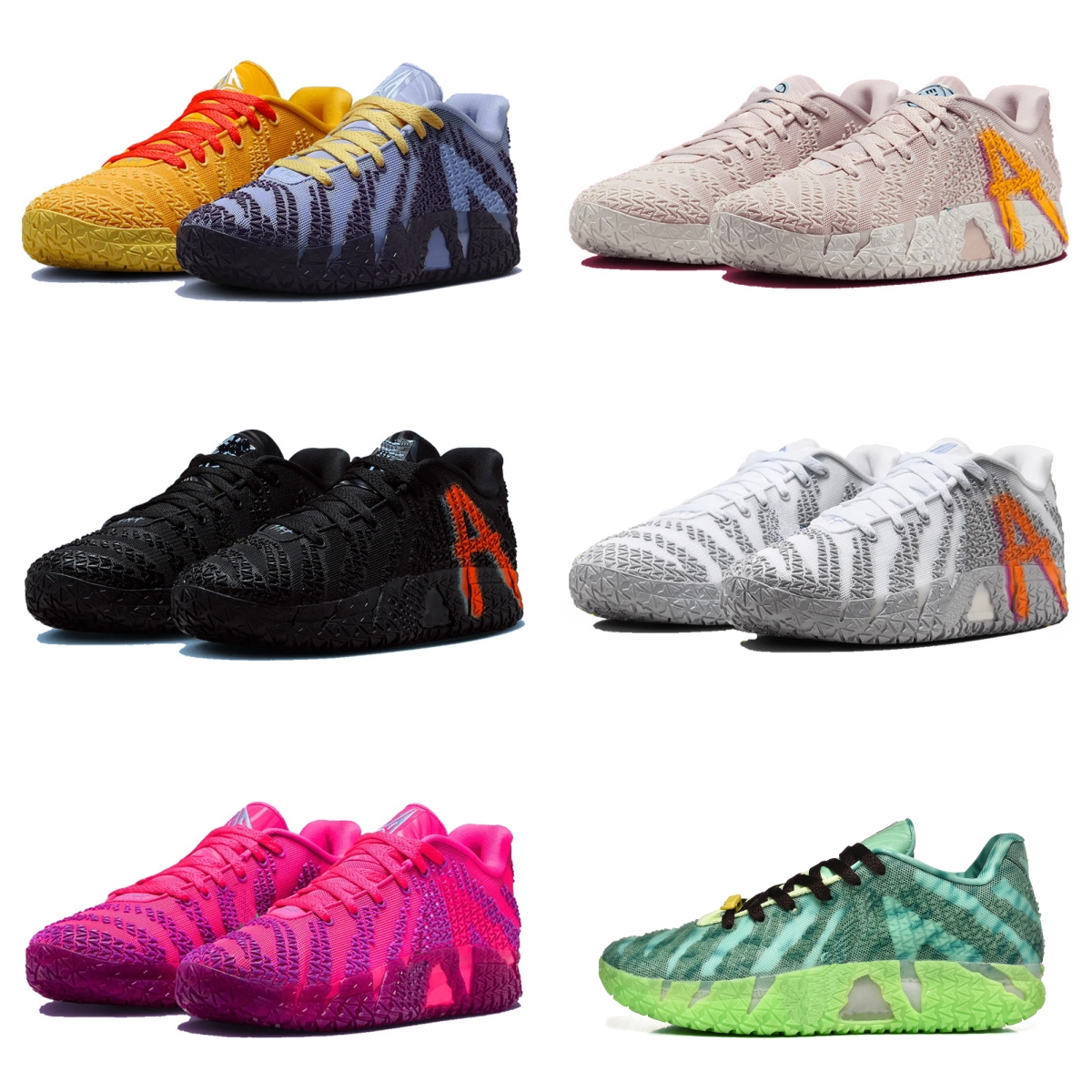 Grade school Ja Morant 3 Light Show White kids Basketball Shoes for sale Ja 3 Volume NY Black Channels 12 Hustle Flow boys men woman Sneakers top quality US4-US12