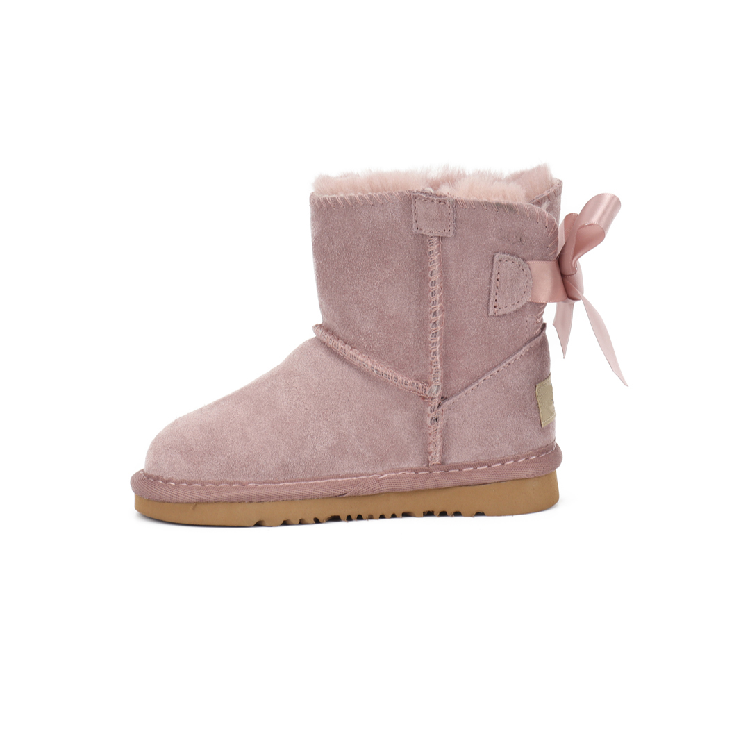 Free Shipping Kid Boot Toddler Boots Kids Tasman Slippers Baby Australia Child Snow Boot Children Boys Girls Winter Boot Classic Ultra Mini Boot with Bowtie ff d2