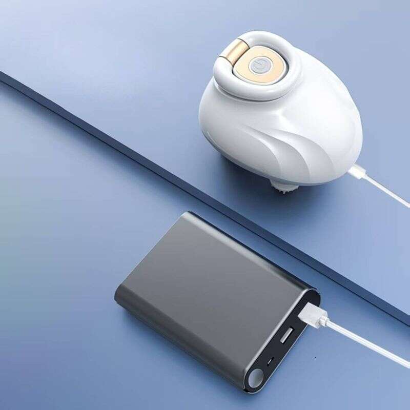 famous brand Cat Smart Massager White Pet Scratching And Head Rubbing Mini Soft ABS Silicone Four Claw