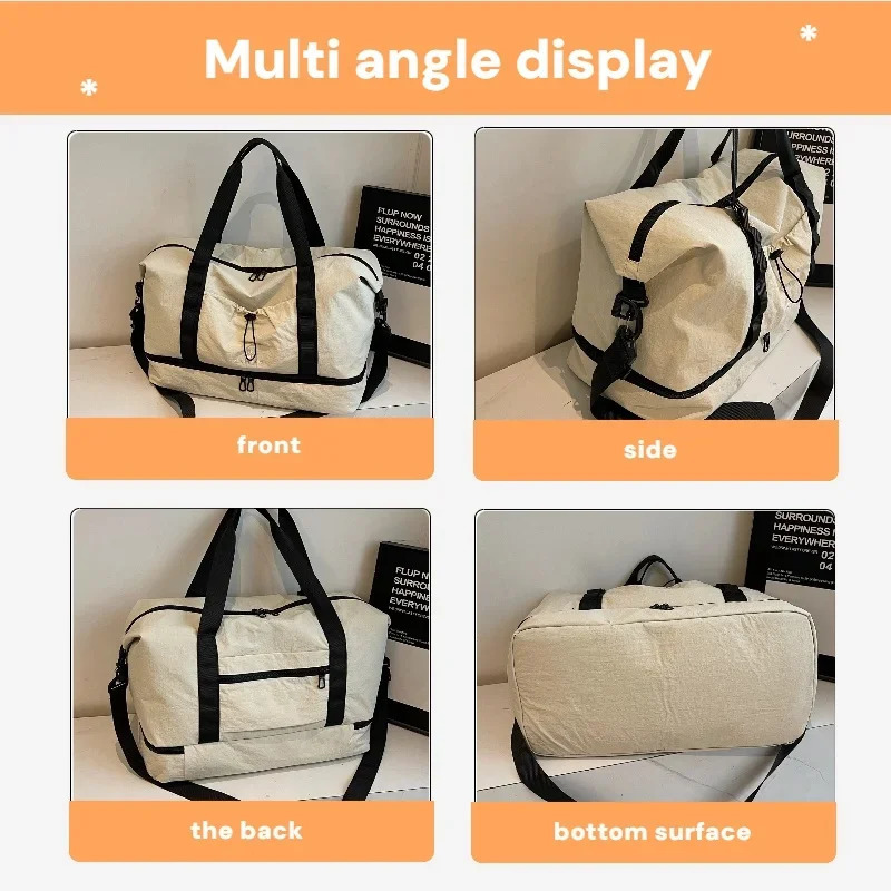 Leisure Ladies Travel Bag Large Capacity Suitable for Travel Bags Yoga Bags Storage Bags Business Travel Luggage Bags Etc 250903