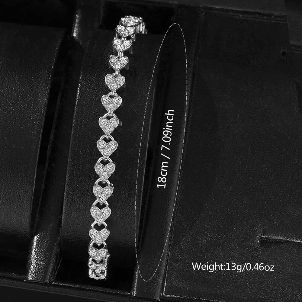 2PCS Silver Wens Watch Set Fashionable Luxury Trendy Digital Sc Rectangar Dial Quartz Watch Bracelet Set Perfect Gift X250904