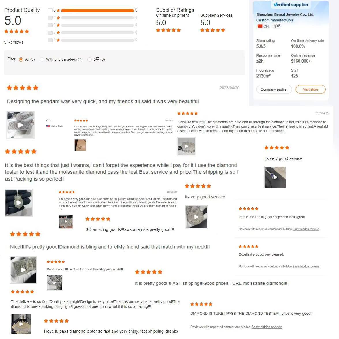 Factory Wholesale 3MM 4MM 5MM Vvs Moissanite Fine Jewelry Tennis Chain Necklace Bracelet High Quality Gold Plated 925 Silver