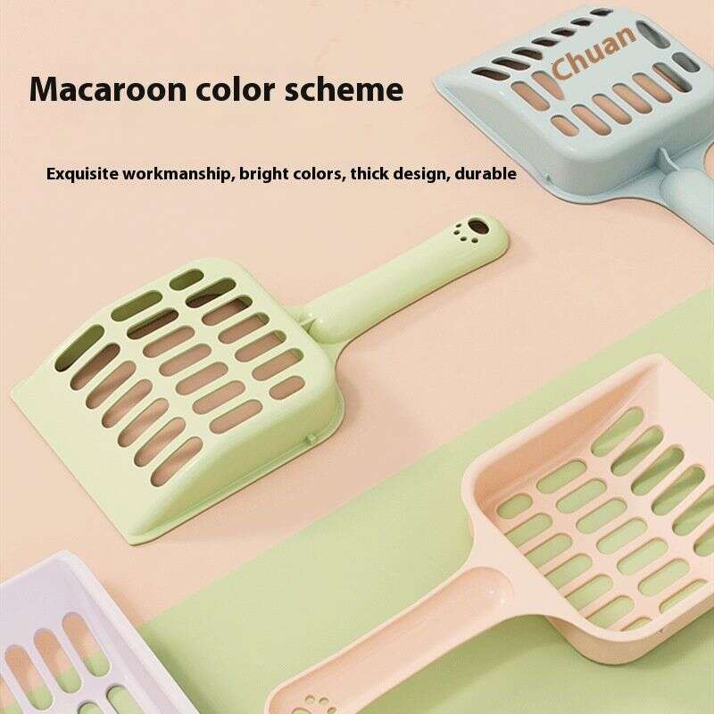 famous brand Plastic Excrement Cleaning Toilet Pet Products Durable And Drop Resistant Cat Litter Shovel Tool