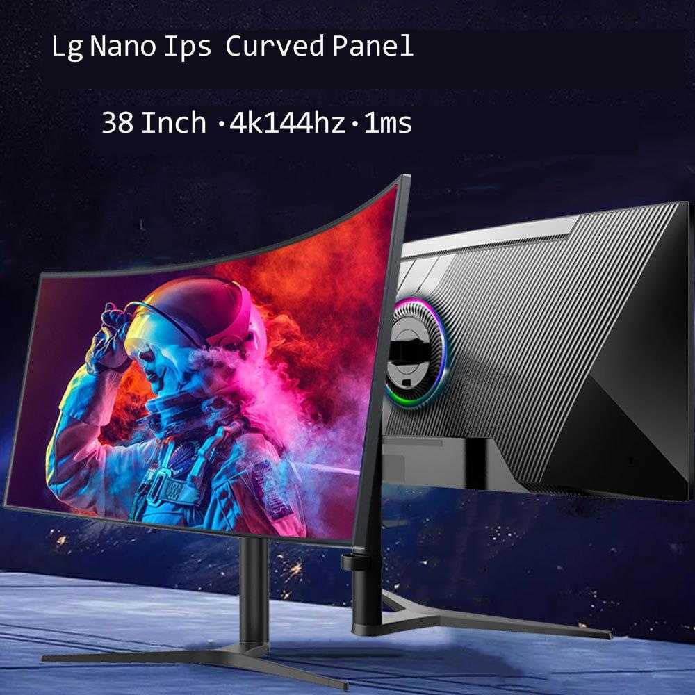 38-inch curved 4K curved screen monitor with fish-eye display, Nano-IPS, 144Hz, factory direct sale, one-year warranty, liquid crystal display Z250904