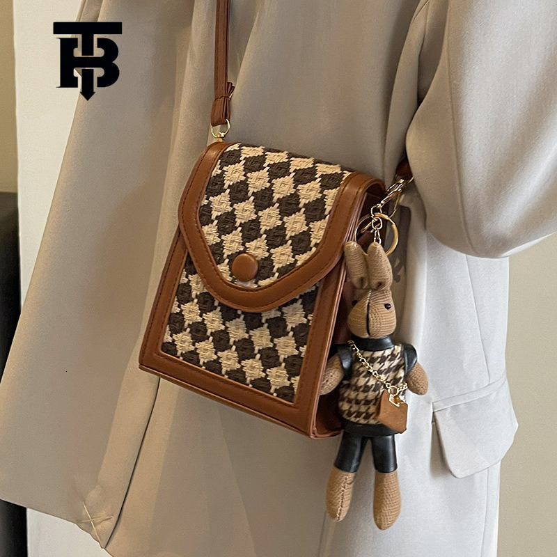 TB BHULAMTE Trendy Women's Bags 2025 New Designer s bag Fashion Crossbody Phone Bag Women Ins French Niche Shoulder Bag Women