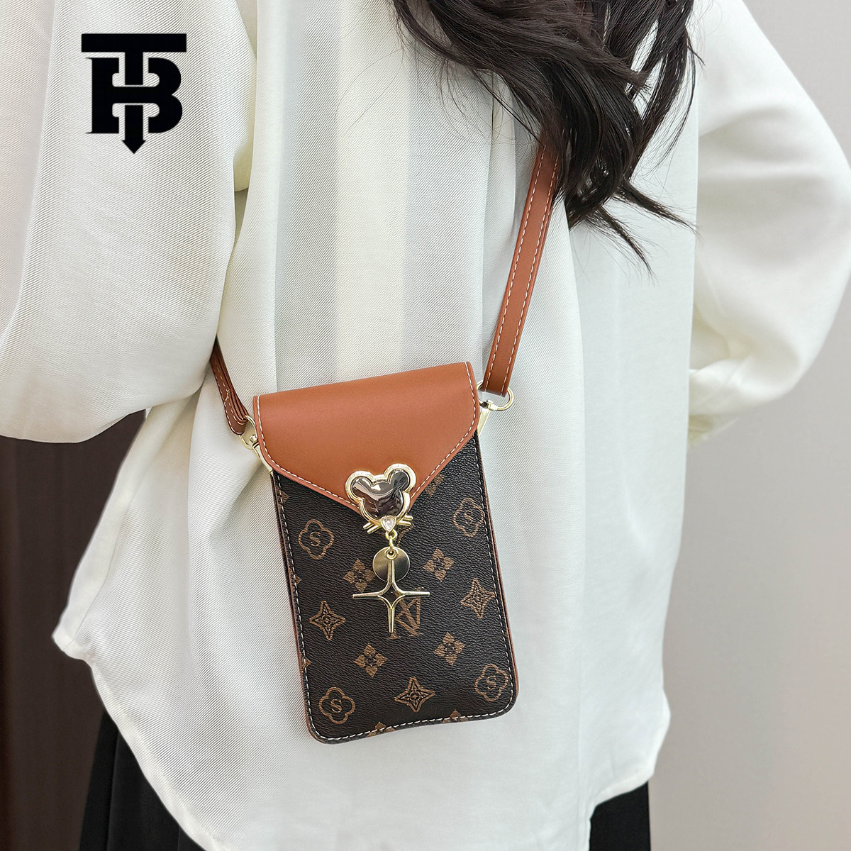 TB BHULAMTE Touchscreen 2025 New Multi-layer Mini Small Bag Packaging Designer s bag Coin Super Popular Lightweight Phone Bag Crossbody Bag Women'