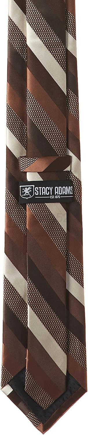 Mens Microfiber Stripped Tie SetW250904