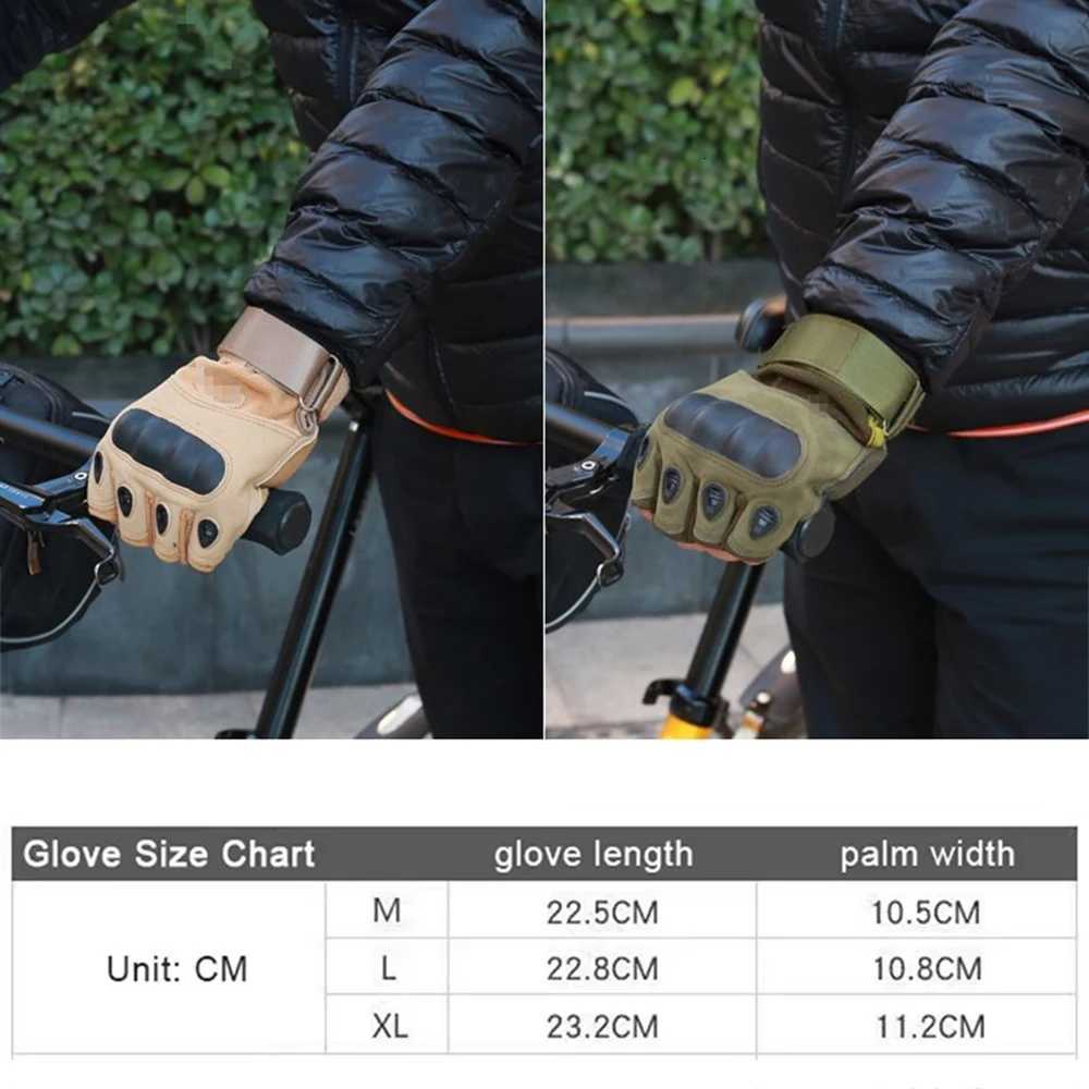 Winter Outdoor Tactical Gloves Thickened Warm Motorcyc Riding Cycling Gloves Mens Touch Screen Padded Cold Cotton WindproofXJ250904