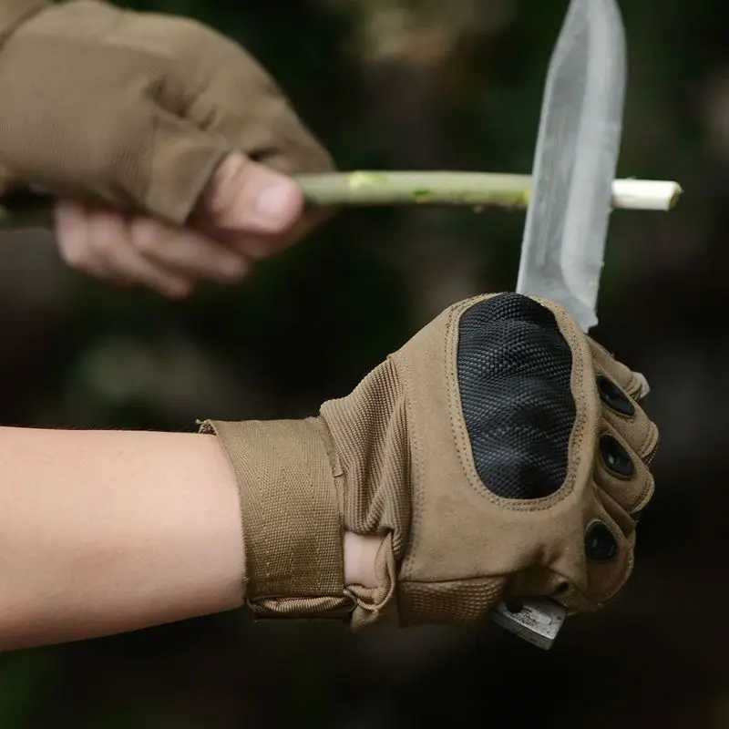 Mens Full Finger Tactical Gloves Touch Screen Airsoft Gloves Paintball Shooting Gear Combat Armor Protection Shell GlovesXJ250904