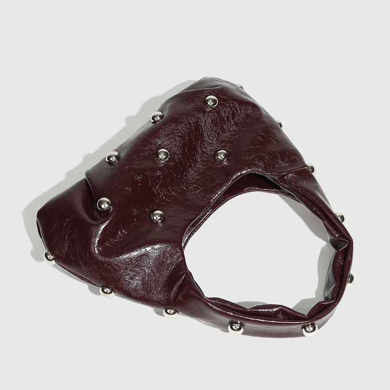 NEW Womens Handbags Soft PU Leather Shoulder Bag Casual Designer Hobos Half Moon Underarm Bags for Women 2025 Tote Clutch Z250903