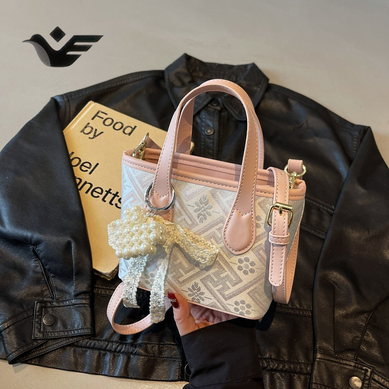 Feiyan Free Shipping New Designer Bag Luxury Shopping Bag Casual Fashion High-end Ethnic Style Handbag National Style Light Luxury Versatile Shoulder 