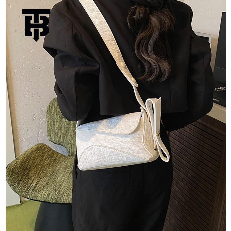 TB BHULAMTE Designer s bag 2025 New Cross-Border Top Layer Cowhide Women's Bag Large Capacity Underarm Bag Crossbody Tote Bag Versatile Fashion S