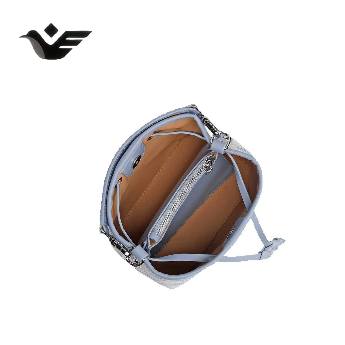 Feiyan Free Shipping New Designer Bag Luxury Shopping Bag Trendy Intangible Cultural Heritage Embroidery Bucket Bag For Women Niche Design High-end Ha