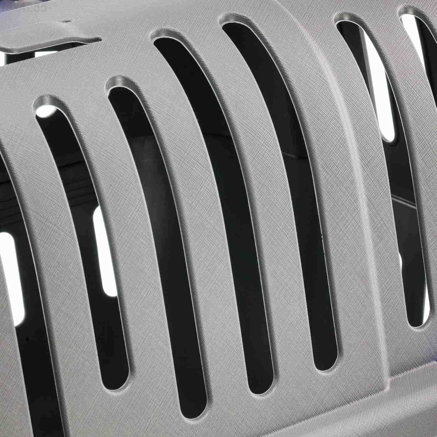 Pet Carrier Value Dog Carrier Suitable for Toy Dog Breeds Small Cats Assembled Dimensions are 1851L x 126W x 1142H inches GrayW250904