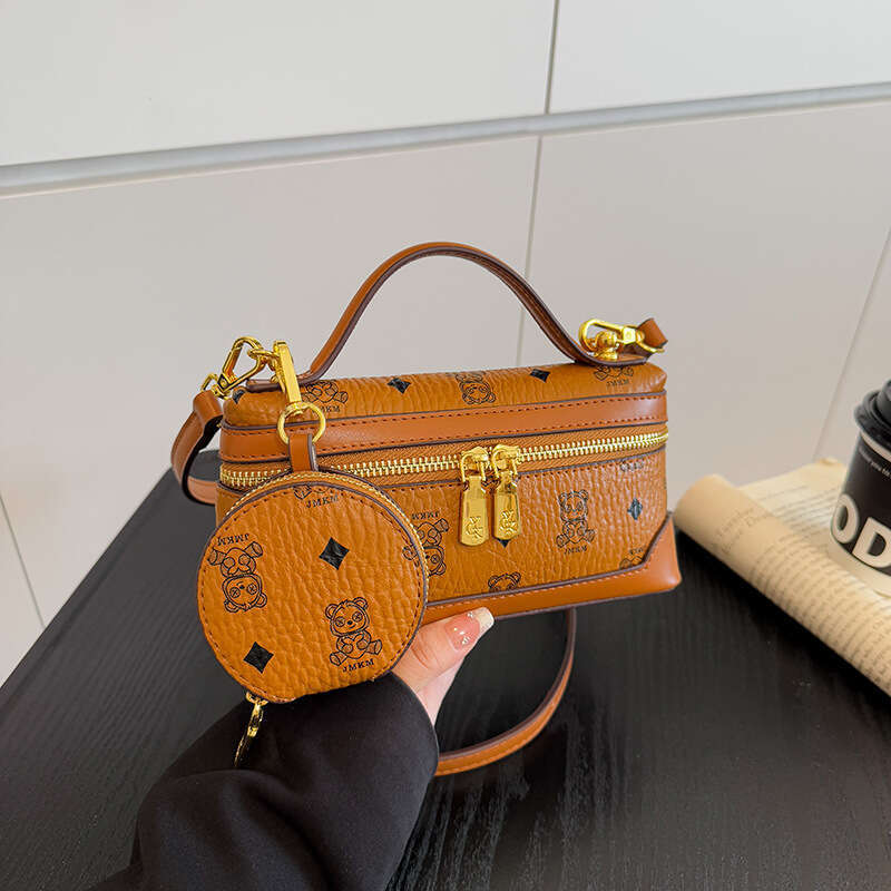 2025 Women Designer Bags Small Square Box Bag New Pattern Printed Phone Shoulder Luxury Crossbody Bag for Women