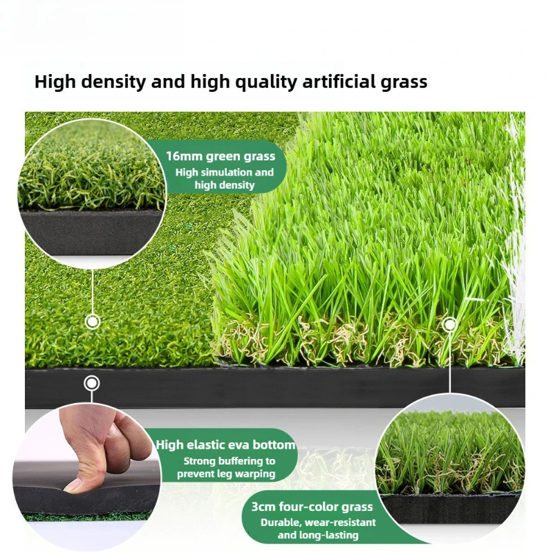 PGM Golf Strike Mats Auxiliary Line Guide 12x15m Indoor Outdoor Swing Pad DJD050250904