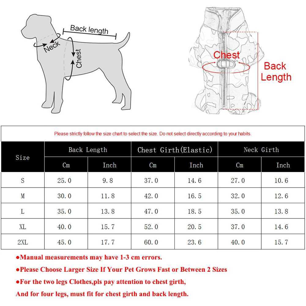 Waterproof Dog Jumpsuit Puppy et For Small Dogs Coat With Dring Winter Reflective Pet Overalls Camouflage Chihuahua Costume W250904