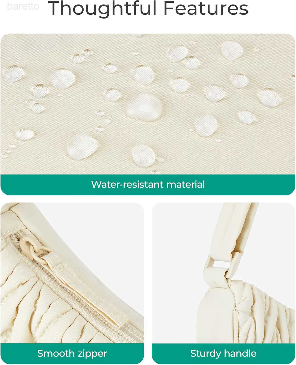 Hobo Bag for Women Nylon Quilted Crossbody Bags for Women Shoulder with Adjustable Strap M250903