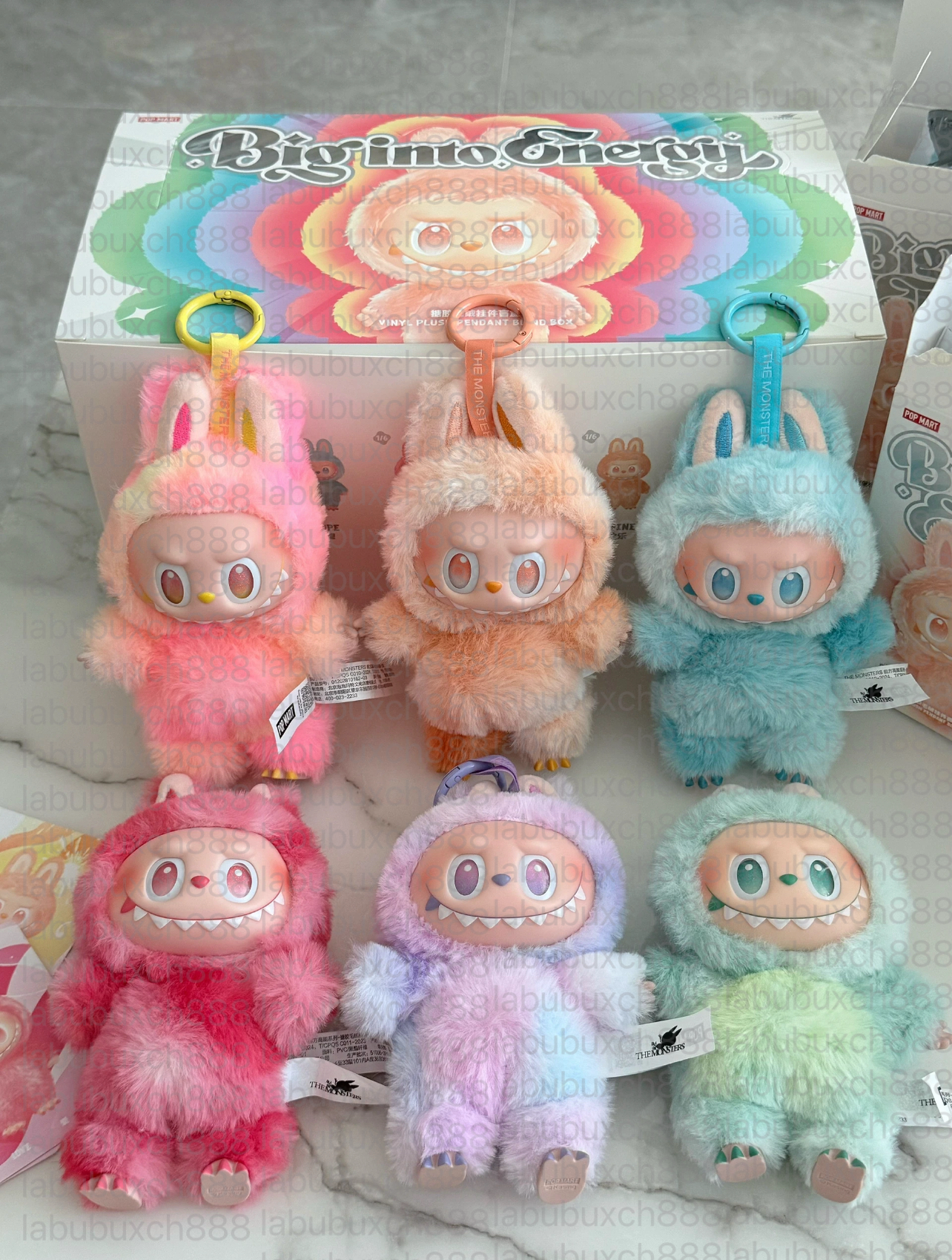 labubu doll V1 V2 V3 Kawaii Labubu Plush Toys Monsters Big Into Energy SeriesBlind Box Kawaii Figure Face doll clothesDoll Keychain Decor Gift blind b