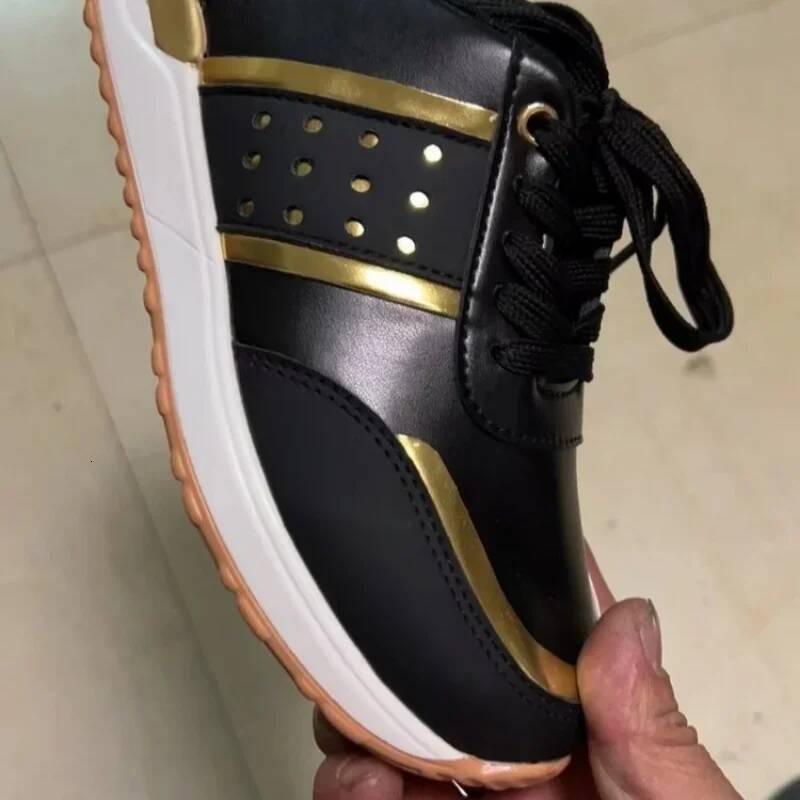 2023 Women Sneakers Platform Leather Patchwork Casual Sport Ladies Outdoor Running Vulcanized Shoes Zapatillas Mujer ddmysaturn