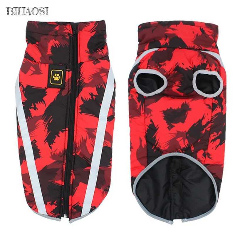 Large Pet Dog Clothes Winter Warm Pet Vest et Waterproof Dog Coat Clothes For Large Dog Bulldog Golden Labrador Clothing W250904