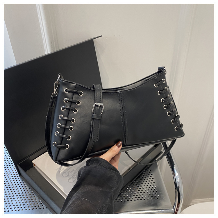 2025 autumn new product Korean version niche design versatile armpit bag simple and fashionable crossbody bag designer shoulder bag