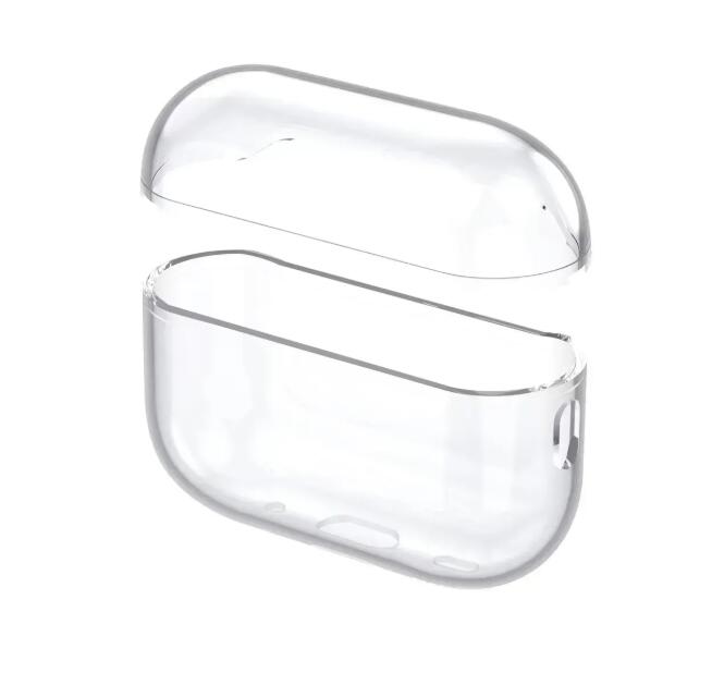 RNT Seller earphone case Transparent portable lightweight Bluetooth earphone case with cute silicone shock resistant protective shell earplugs