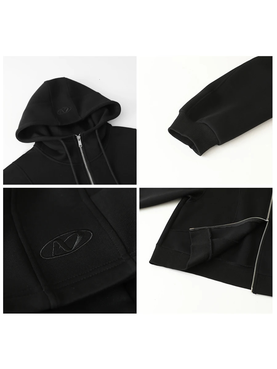 CHIC VEN Women Sweatshirts Loose Drawstring Hooded Female Jacket BF Style Woman Sports Coat Spring Autumn 250904