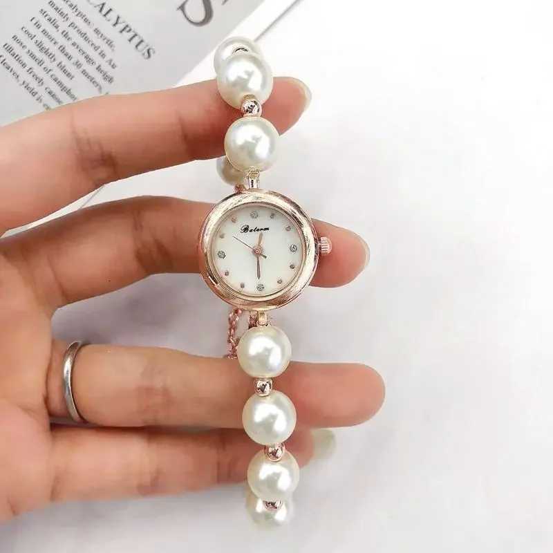 White Pearl Bracelet Wen Quartz Watch Fashion Elegant Ladies Wristwatch Fem Clocks relogios feminino Gift X250904