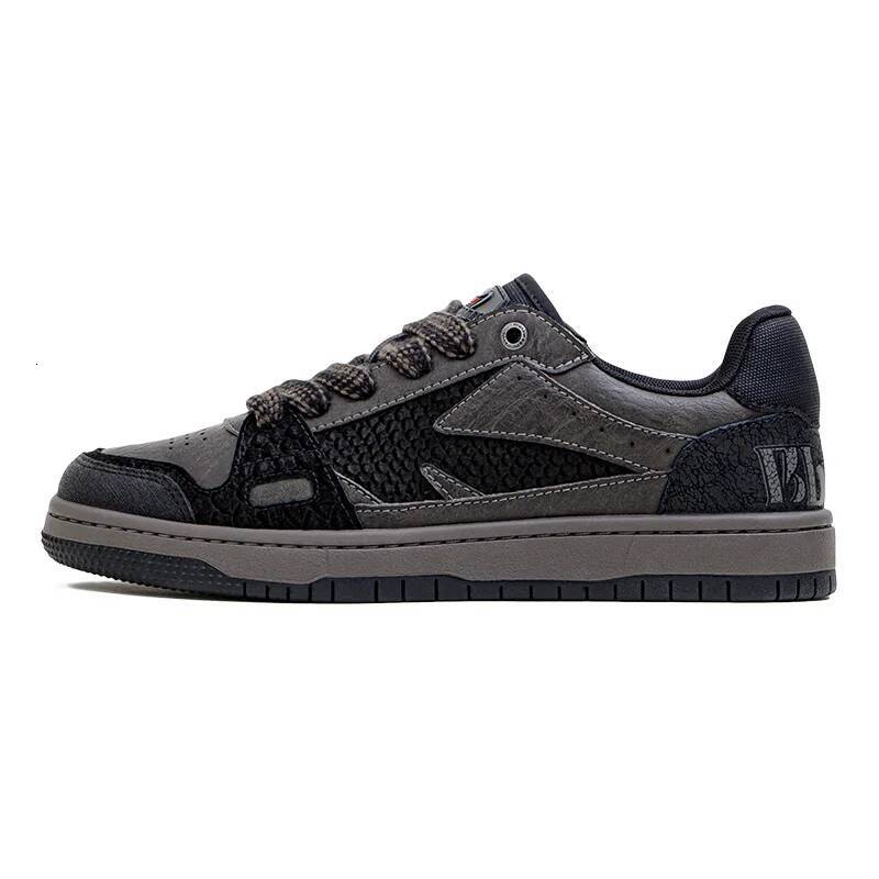 Maden Spring Casual Snake Year Mamba Men's Sneakers Low-Top Flat Sole Versatile Black for Autumn Skateboarding Shoes ddmysaturn