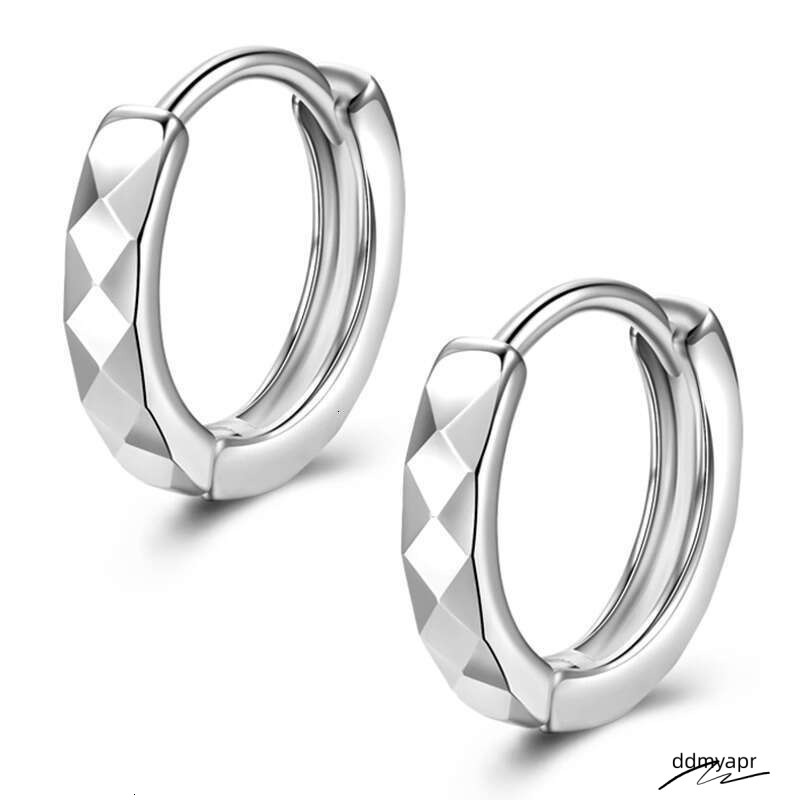 Collections Minimalist Geometric Hoop Earrings Unisex Dome Cut Stainless Ddmyday Steel Hies Hypoallergenic Nickel Free Jewelry Ddmyday