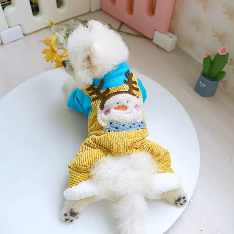 T1125 rabbit transformation pet clothes four-legged clothes spring and autumn kitten dog small dog Teddy poodle Bichon autumn and winter clothes
