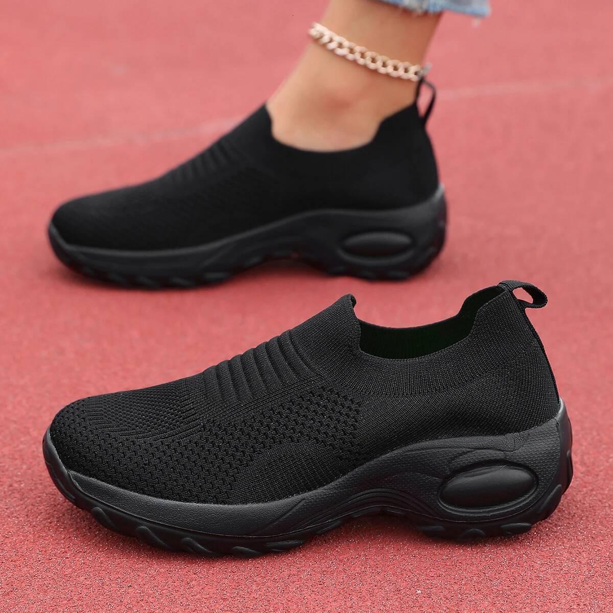 Red Casual Sports for Comfort Mesh Tennis Shoes Light Sneakers Women 2024 New Plus Size 43 Student Vulcanized Shoe ddmysaturn