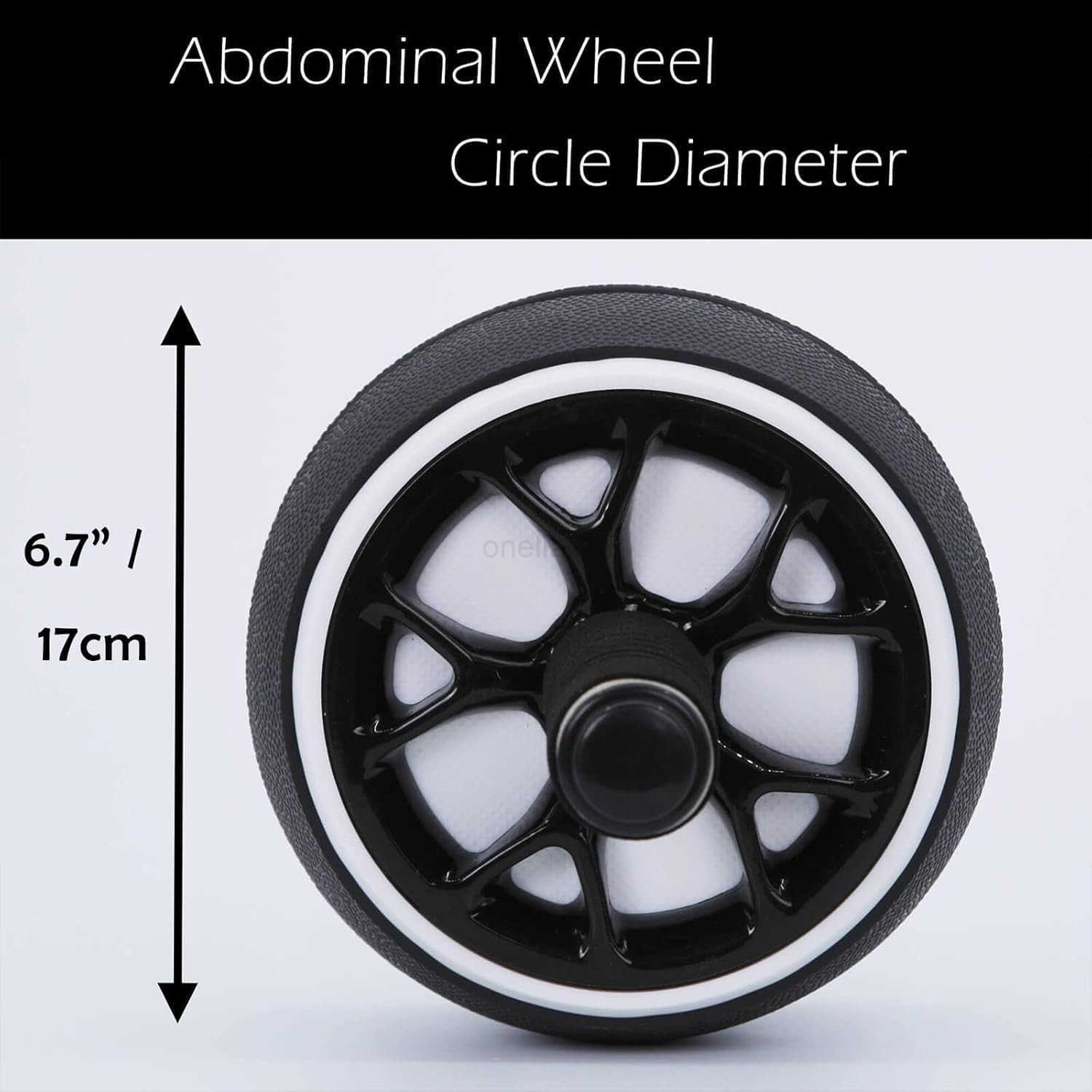 AB Wheel Roller Exercise Abdominal Wheel Fitness for Gym Home Workout StrengthTraining Equipment with Knee Pad W250904