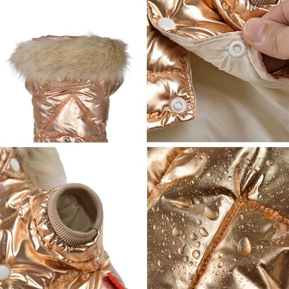 Dog Clothes for Small Medium Dogs Cat Thicken Fleece Warm Puppy Solid et Coat Waterproof Yorkshire Pug Chihuahua Pet Outfits W250904