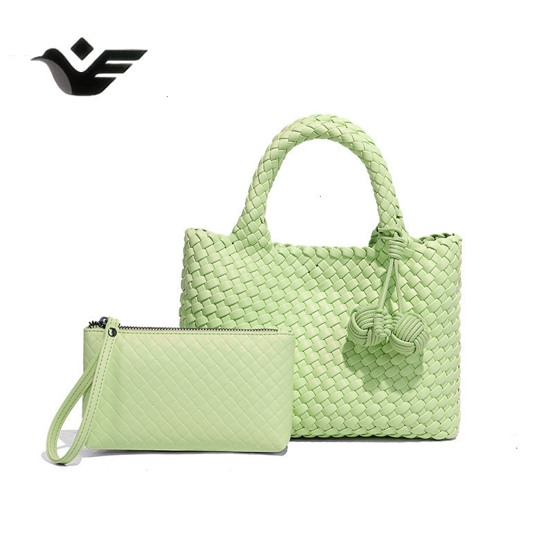 Feiyan Free Shipping New Designer Bag Luxury Shopping Bag Niche Woven Handbag For Women Leather Casual Shoulder Bag Versatile Handheld Small Tote Bag