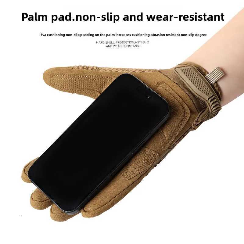 Special Forces Tactical Gloves Protective Outdoor Mountaineering AntiSlip Cycling Gloves Abrasion Resistant Touch ScreenXJ250904