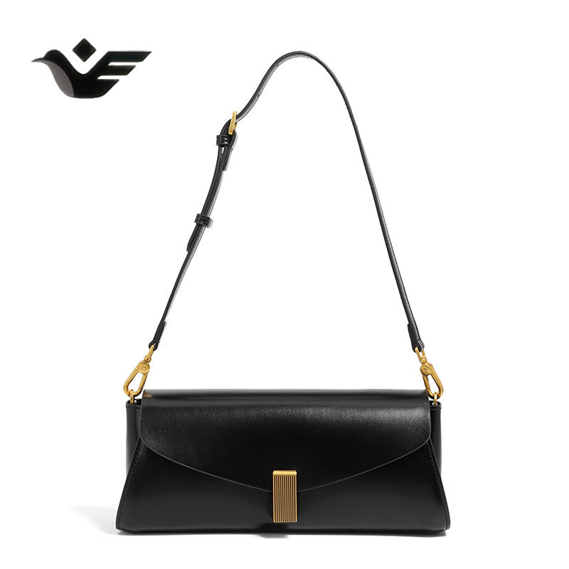 Feiyan Free Shipping New Designer Bag Luxury Shopping Bag High-end Niche Genuine Leather Bag For Women Versatile Shoulder Crossbody Bag Commuter Under