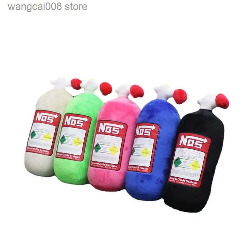 Car Neck Pillow Car Headrest for Driver Front Passenger Seat NOS Bottle Pillow Car Decor Headrest Cushion Plush Accessories S250904