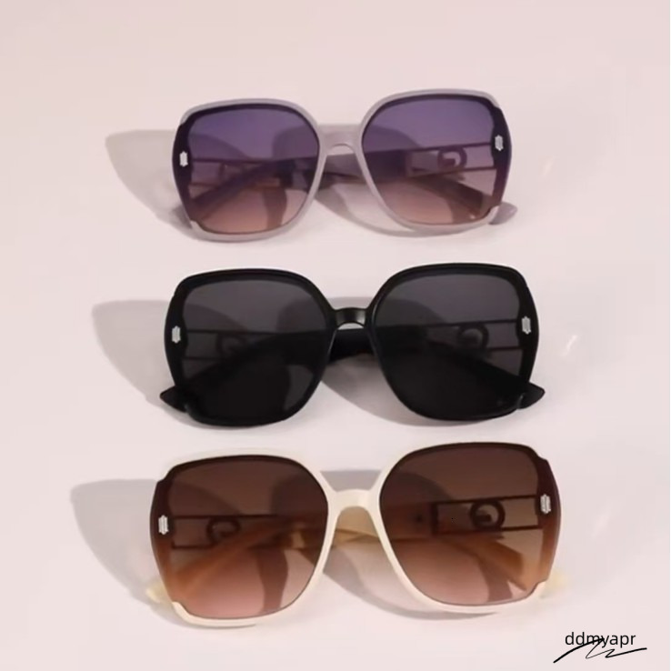 Designer For Women Men Oversize Fashion Classic Sunglasses Polarized Goggle Pilot PC Frame Oversized Ddmyday Uv400 Eyewear Kp82 Ddmyday