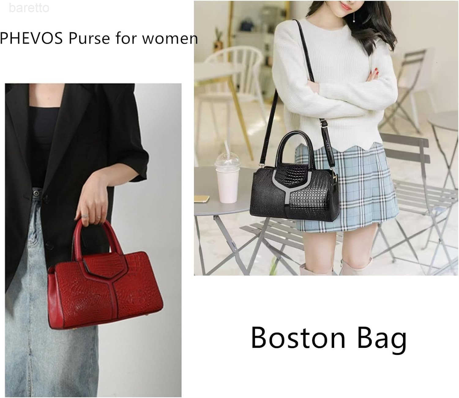 Top handle Satchel bags Shoulder Crossbody Purse Retro Crocodile Hobo Handbag Cluth Purse for Women M250904