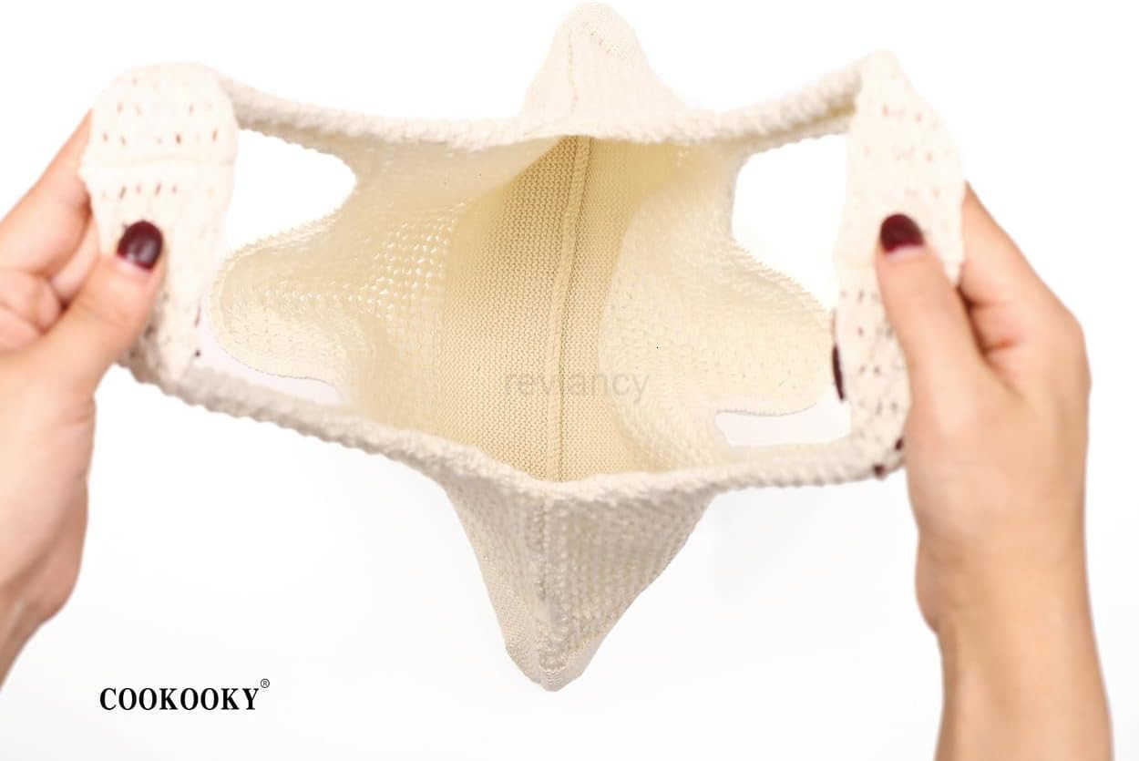 Crochet Beach Tote bag Summer Beach Bag for Women Aesthetic Mesh Tote Bag Hippie Bag Knit BagW250904